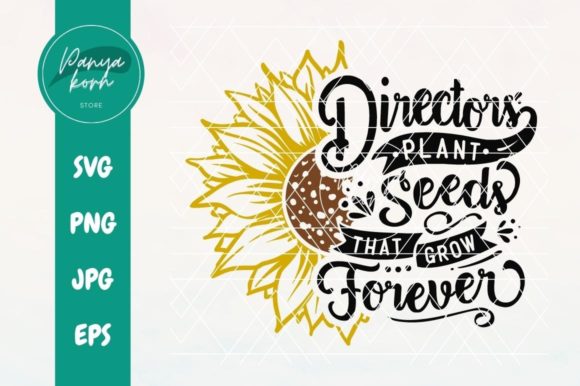 Directors Plant Seeds: Graphics for Crafts