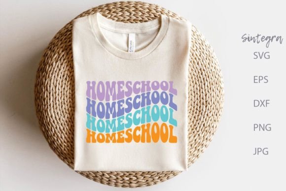 Homeschool SVG Cut File: Crafts & Graphics
