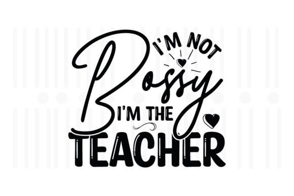 I'm Not Bossy: Teacher Graphics for Crafts