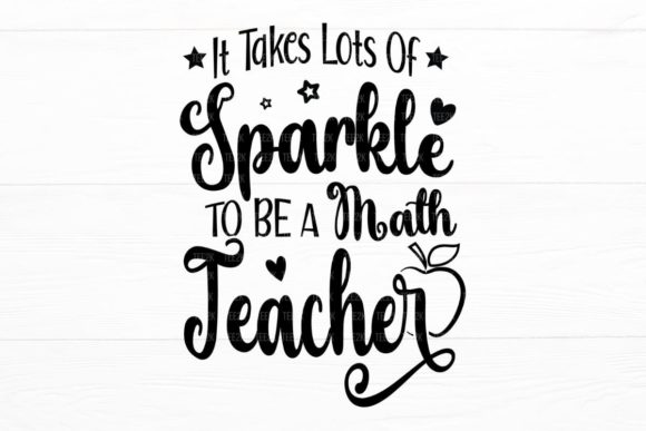 Sparkle Math Teacher: Graphics for Crafts