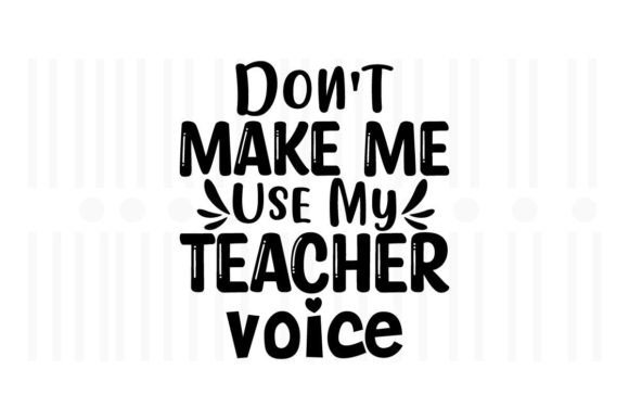 Teacher Voice Graphics for Crafts Review
