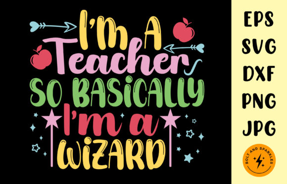Teacher Wizard SVG for Crafts & Graphics